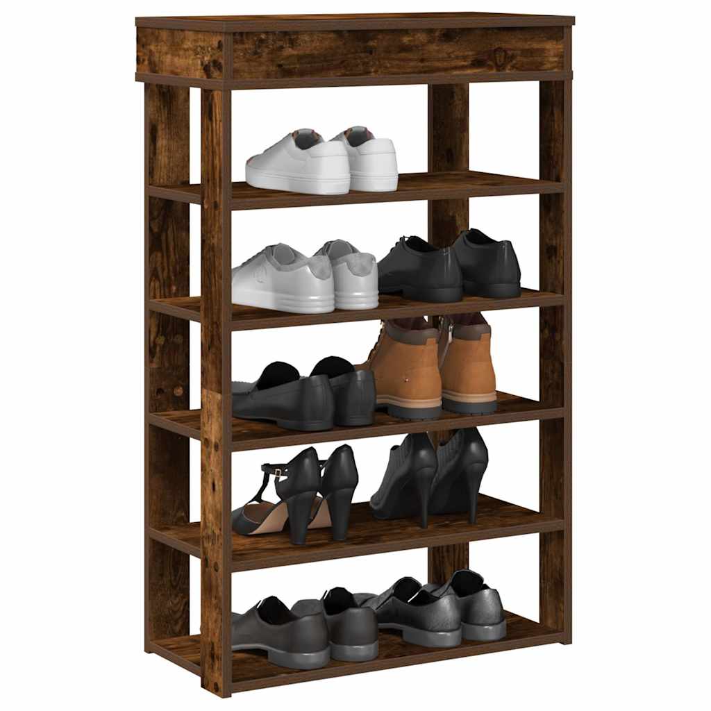 Shoe Rack 60X30X98 Cm Engineered Wood