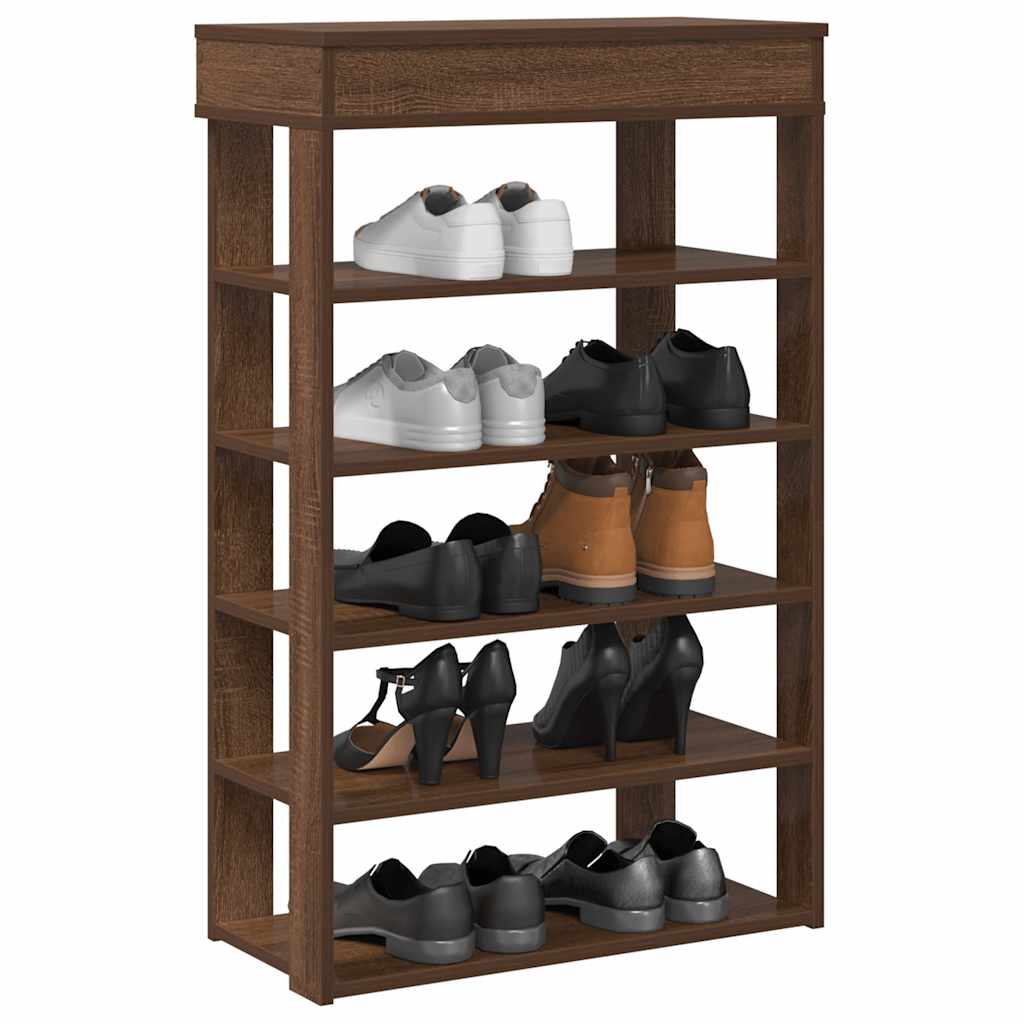Shoe Rack 60X30X98 Cm Engineered Wood