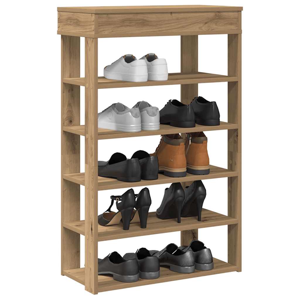 Shoe Rack 60X30X98 Cm Engineered Wood
