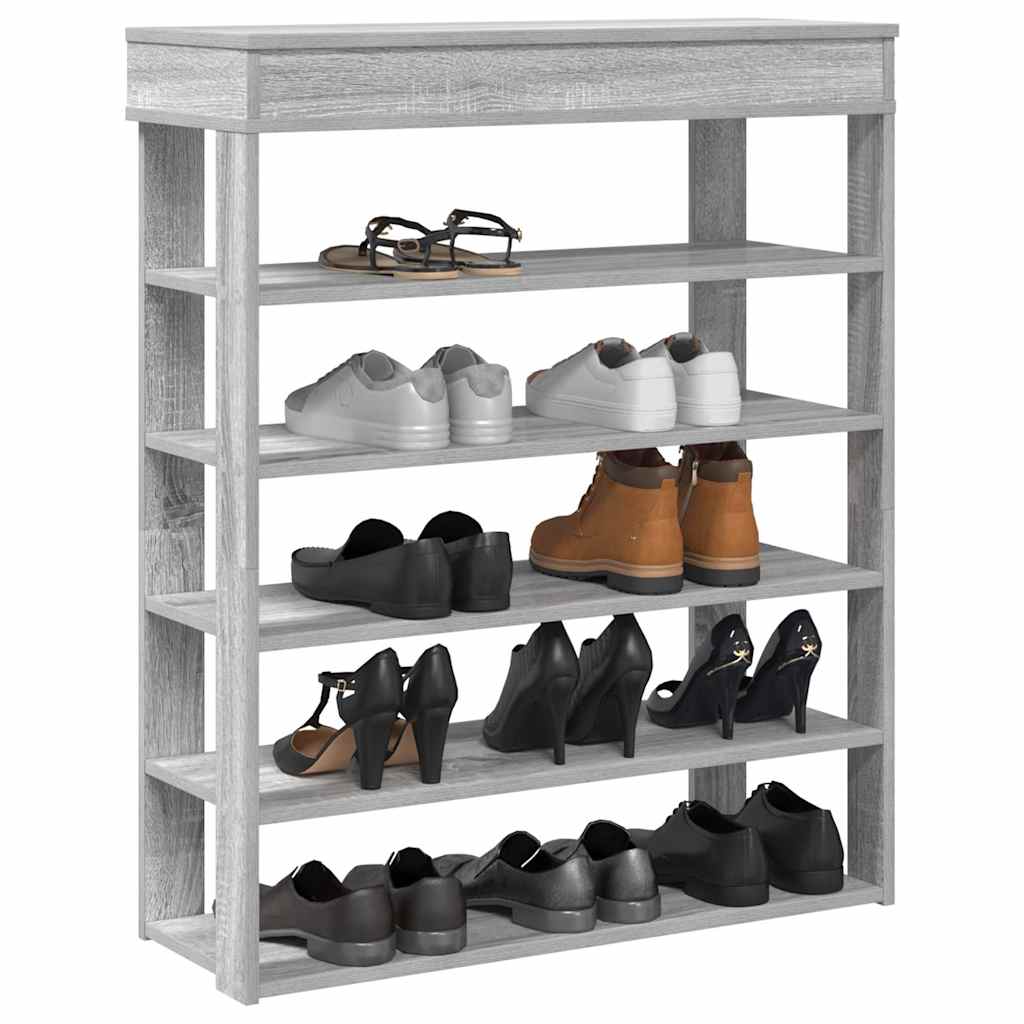 Shoe Rack 60X30X98 Cm Engineered Wood