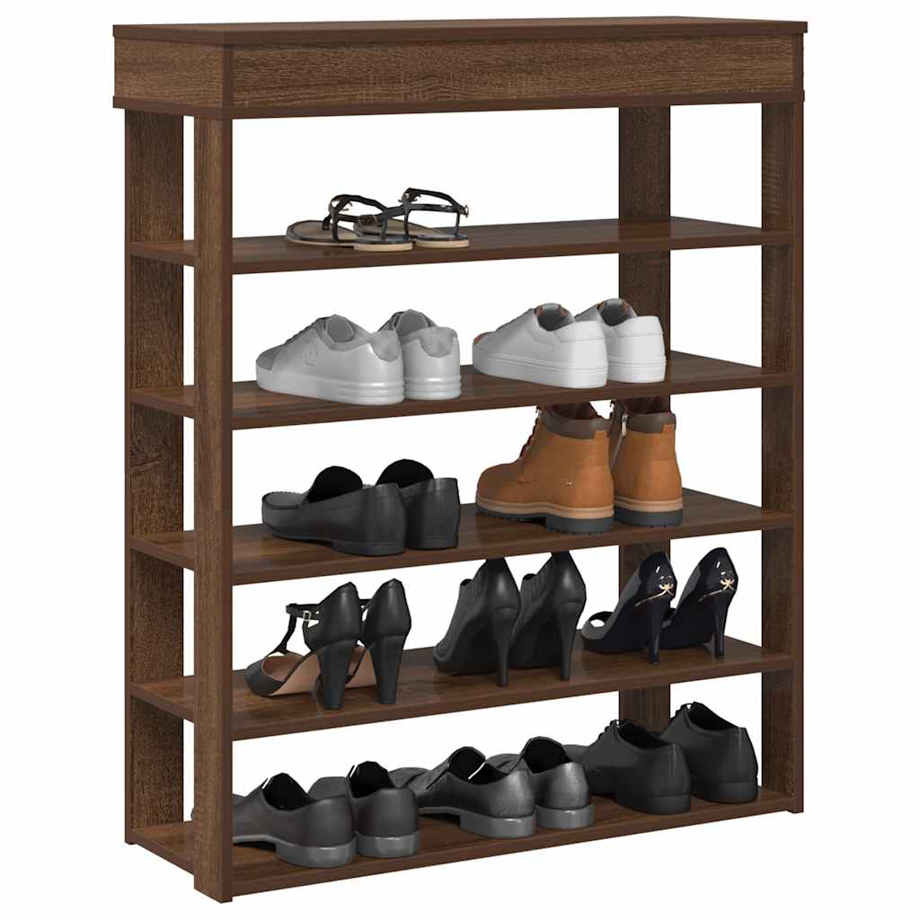 Shoe Rack 60X30X98 Cm Engineered Wood