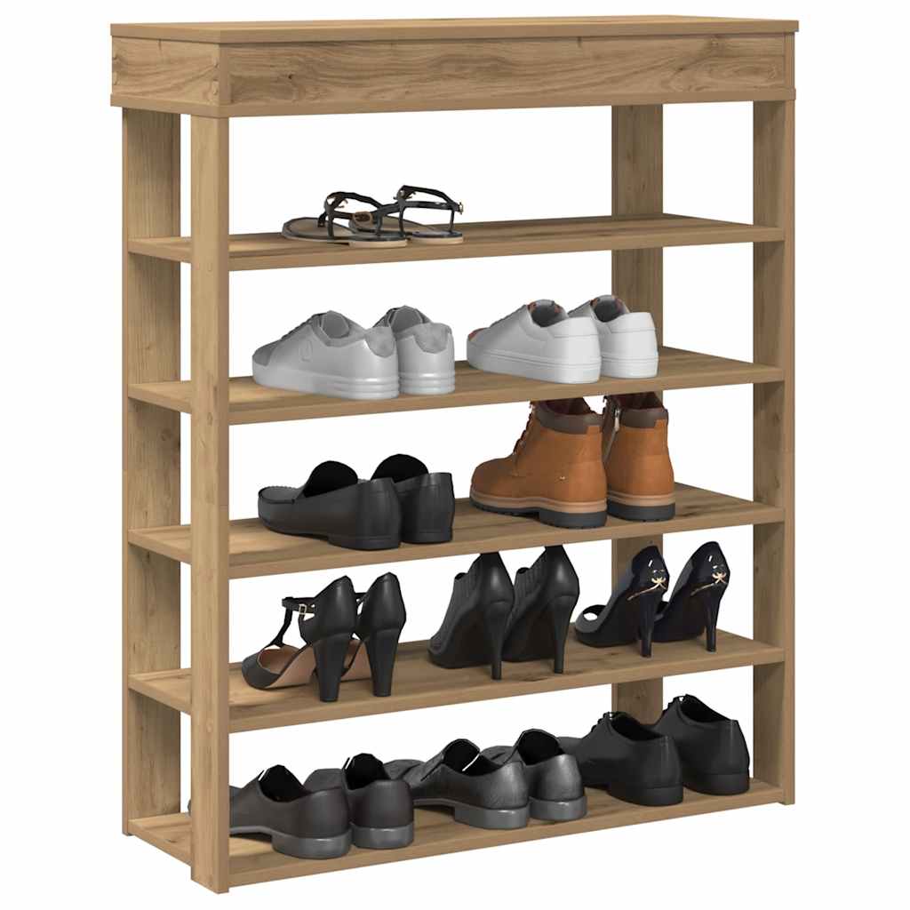 Shoe Rack 60X30X98 Cm Engineered Wood