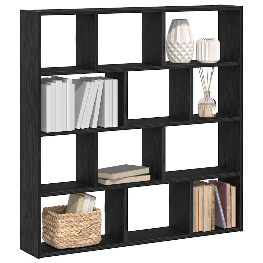 Wall Cube Shelf 12 Compartments Engineered Wood