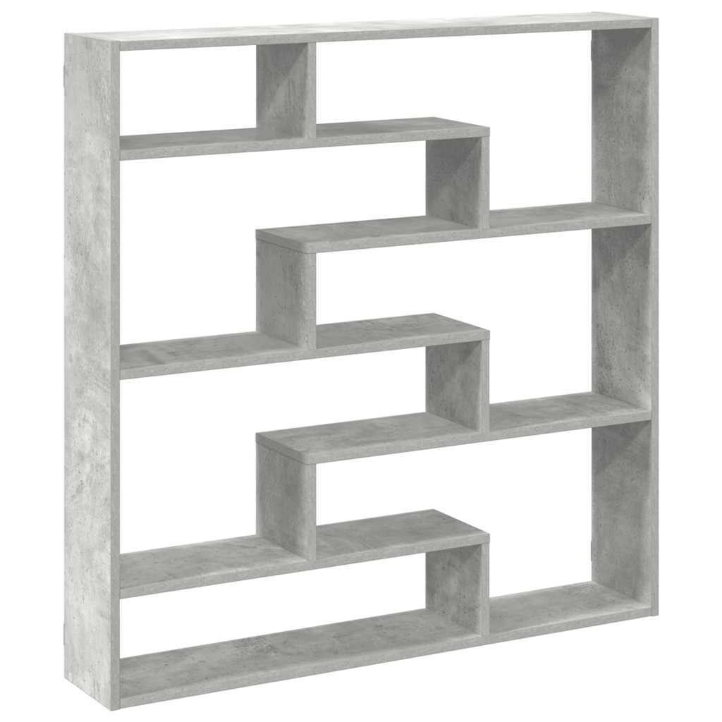 Wall Cube Shelf 7 Compartments Engineered Wood