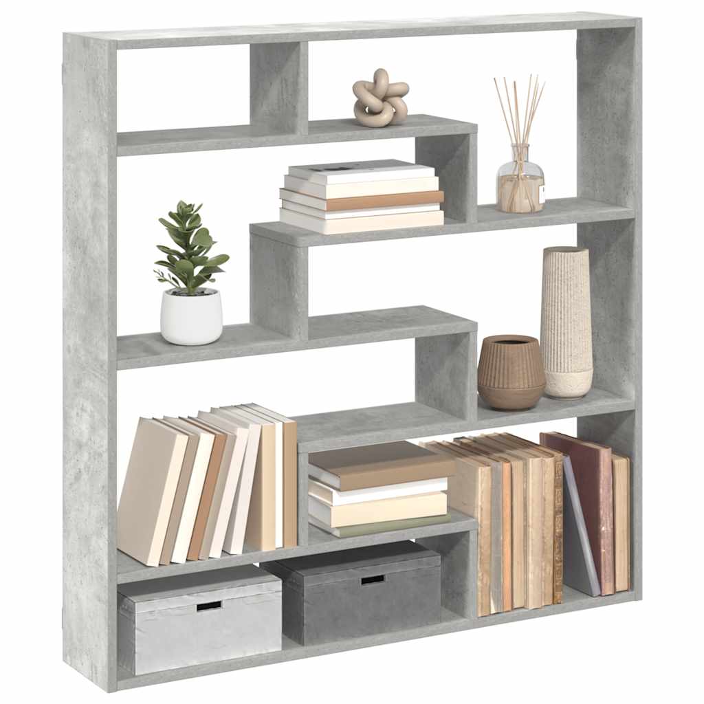 Wall Cube Shelf 7 Compartments Engineered Wood