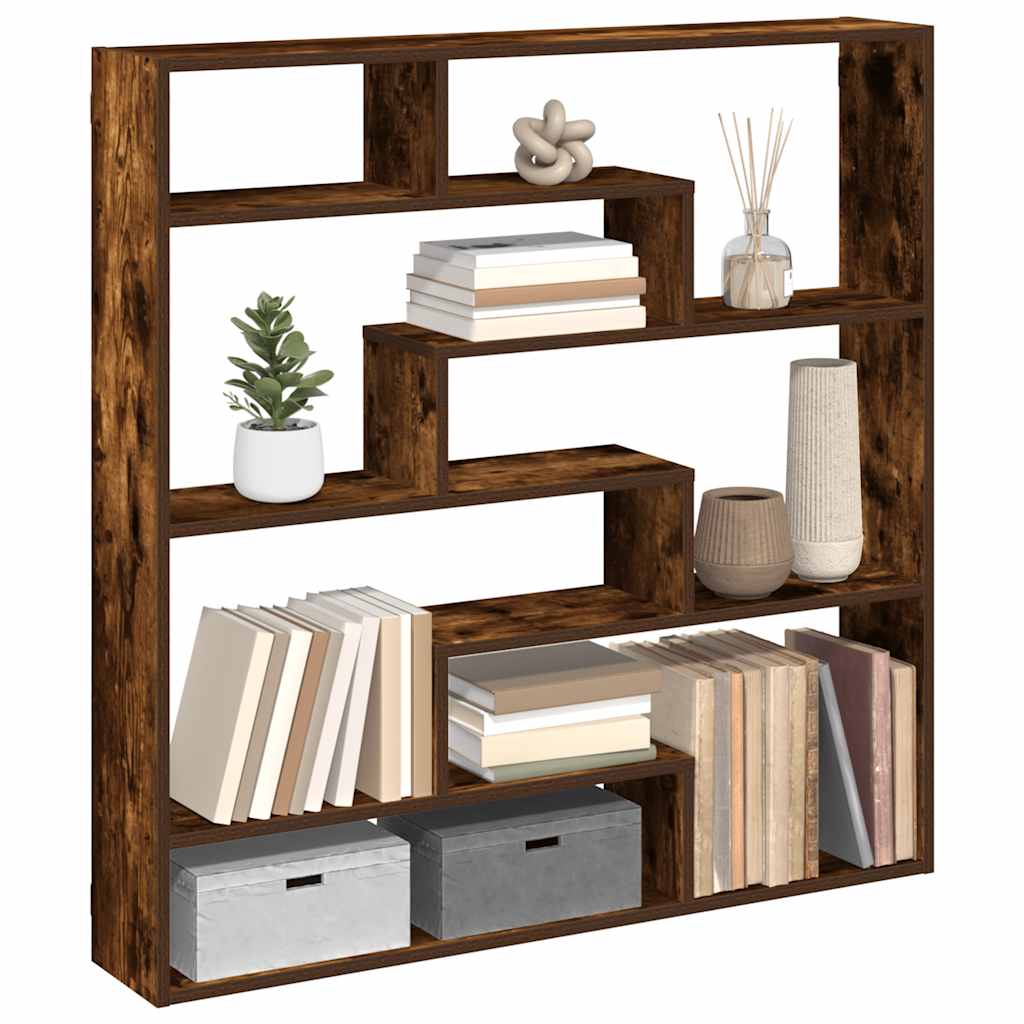 Wall Cube Shelf 7 Compartments Engineered Wood