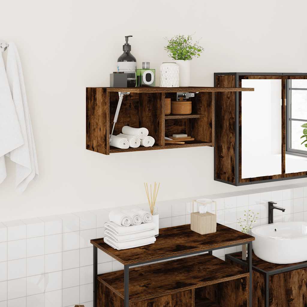 Bathroom Wall Cabinet Engineered Wood