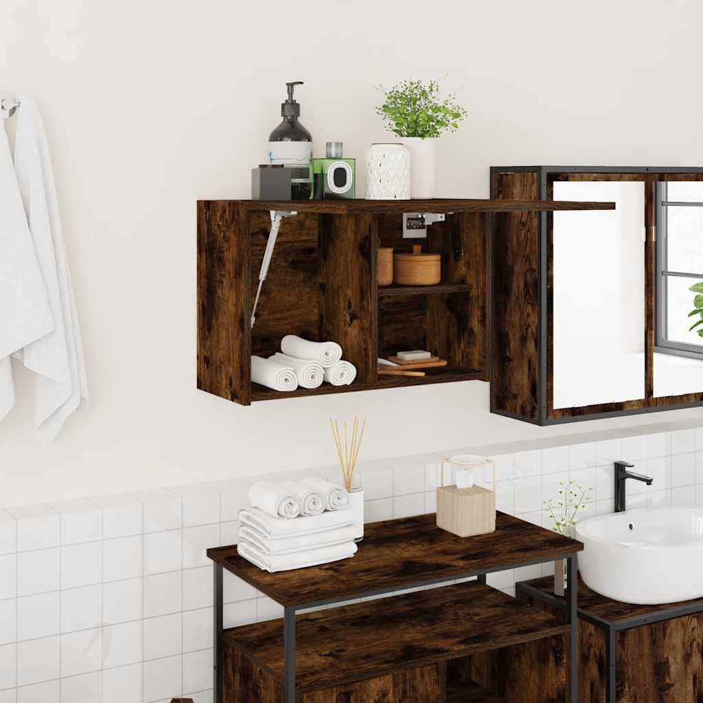 Bathroom Wall Cabinet Engineered Wood