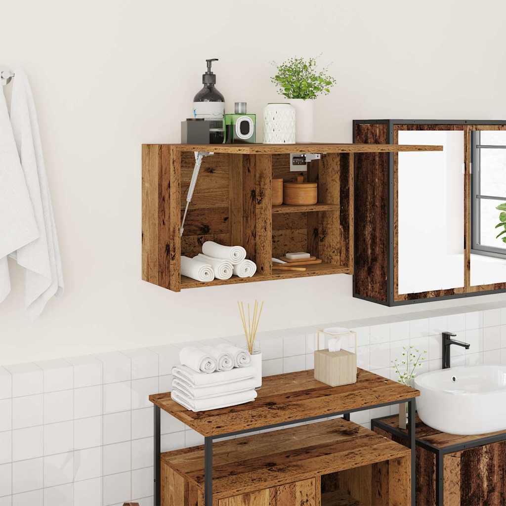 Bathroom Wall Cabinet Engineered Wood