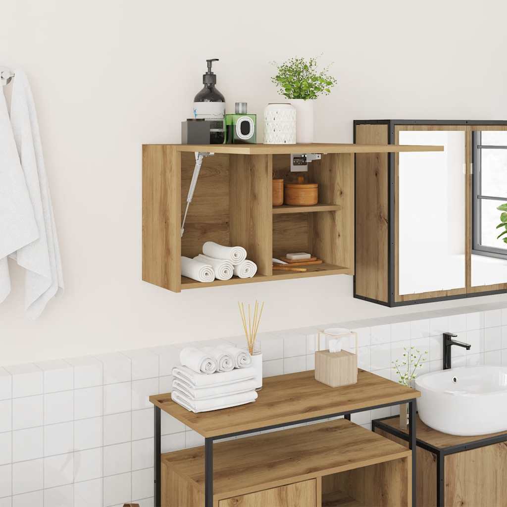 Bathroom Wall Cabinet Engineered Wood