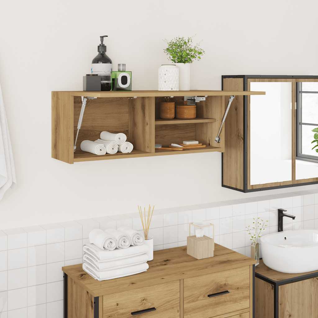 Bathroom Wall Cabinet Engineered Wood