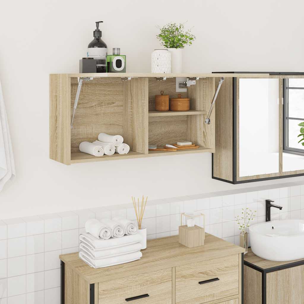 Bathroom Wall Cabinet Engineered Wood
