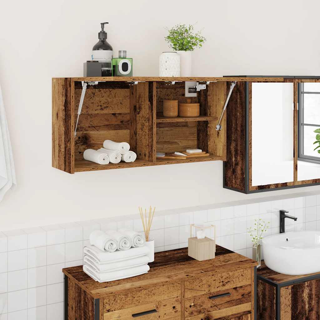 Bathroom Wall Cabinet Engineered Wood