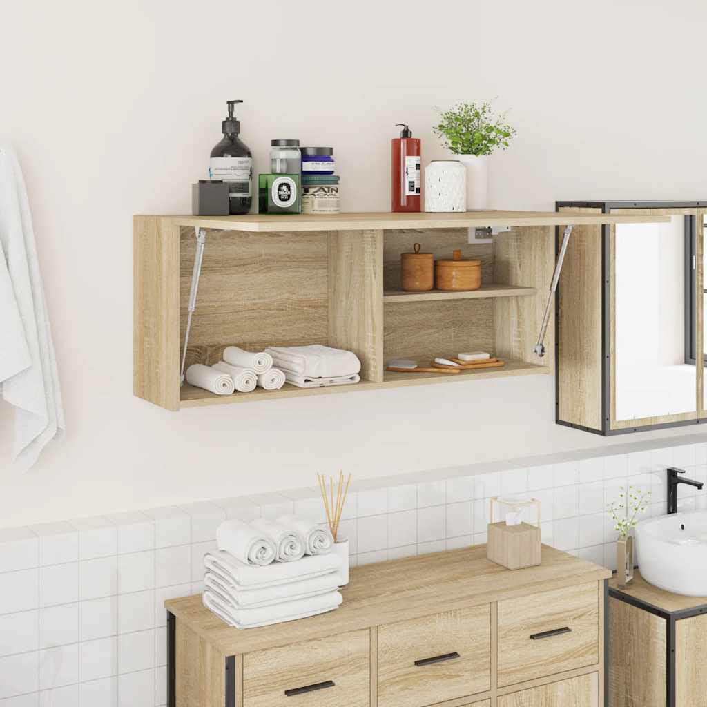 Bathroom Wall Cabinet Engineered Wood