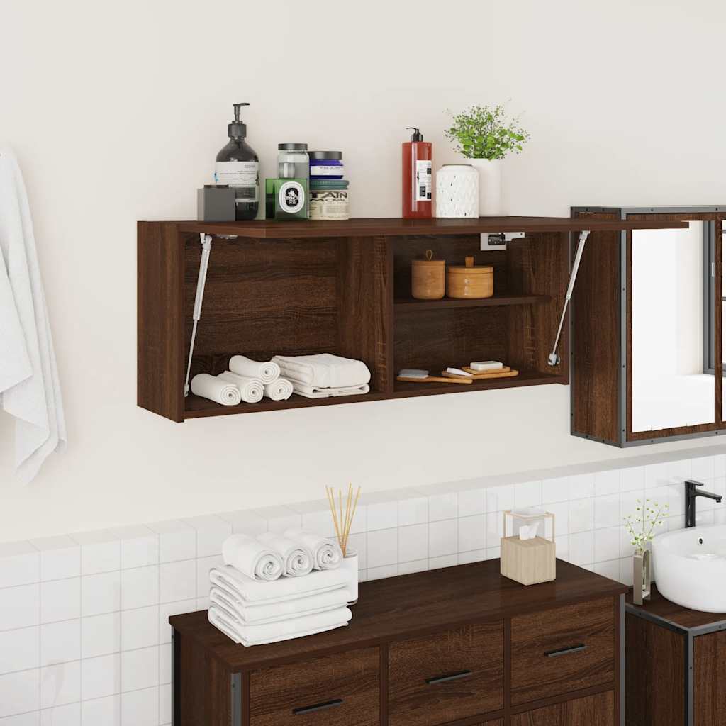 Bathroom Wall Cabinet Engineered Wood