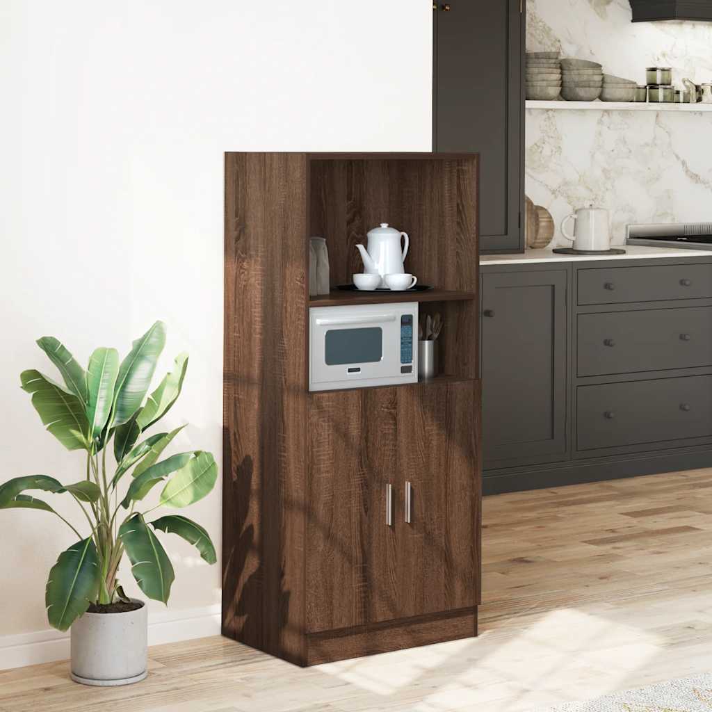 Kitchen Cabinet 57X41.5X131.5 Cm Engineered Wood