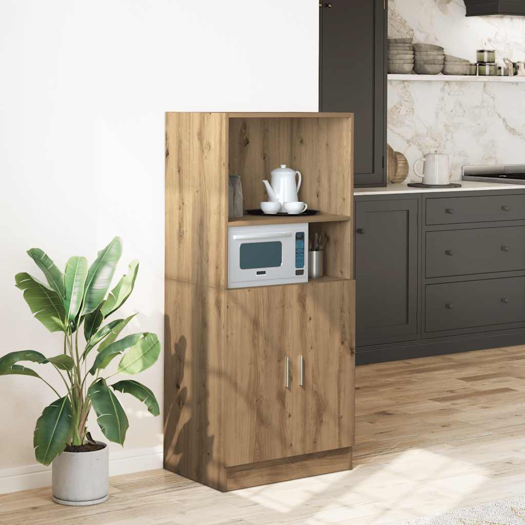 Kitchen Cabinet 57X41.5X131.5 Cm Engineered Wood