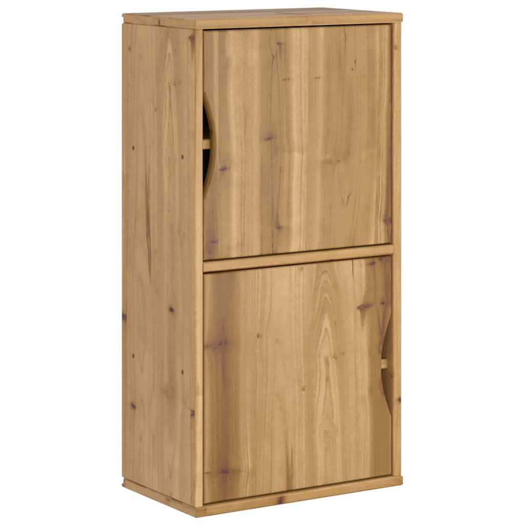 Side Cabinet Odda 40X24X79 Cm Solid Wood Pine