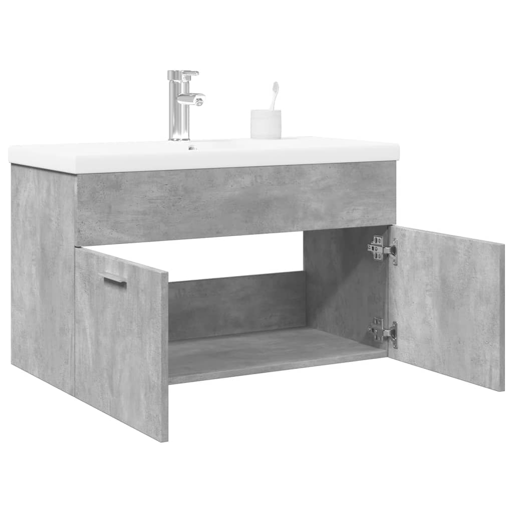 Sink Cabinet With Built-In Basin Engineered Wood