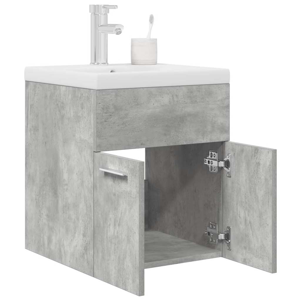 Sink Cabinet With Built-In Basin Engineered Wood