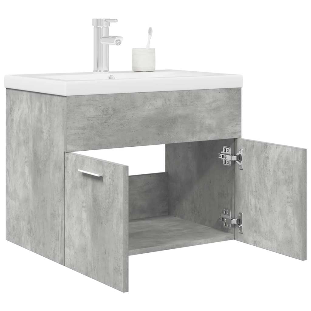 Sink Cabinet With Built-In Basin Engineered Wood