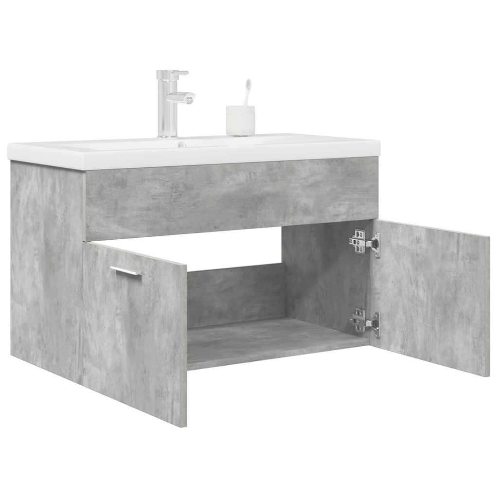 Sink Cabinet With Built-In Basin Engineered Wood