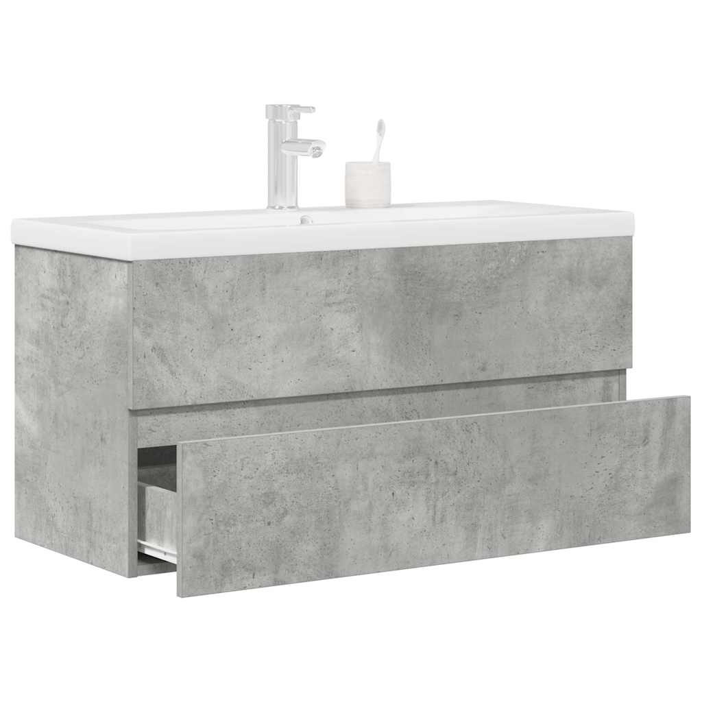 Sink Cabinet With Built-In Basin Engineered Wood