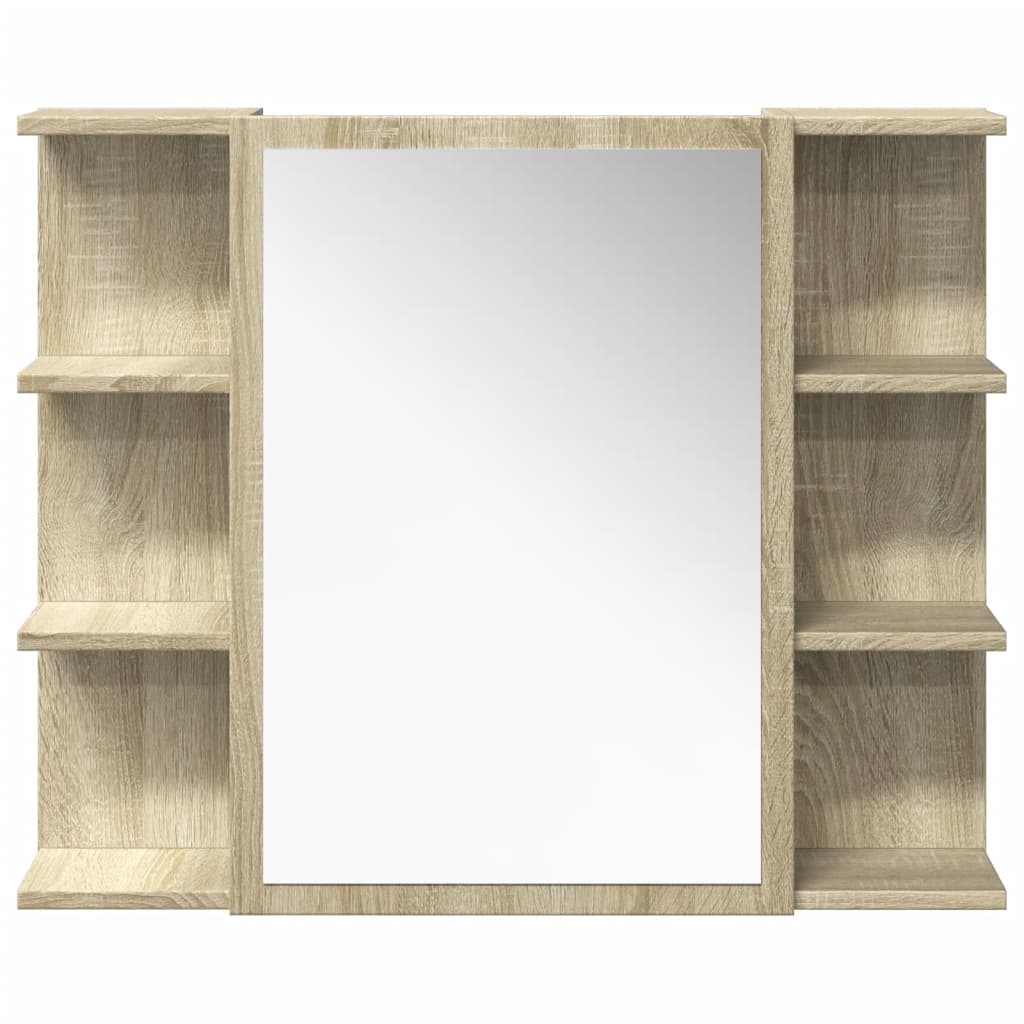 4 Piece Bathroom Furniture Set Engineered Wood