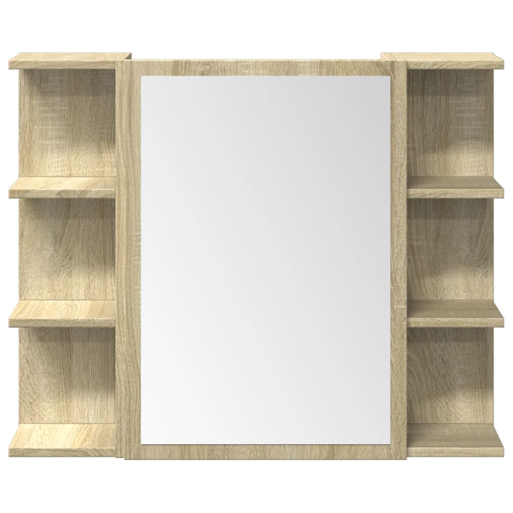 3 Piece Bathroom Furniture Set Engineered Wood