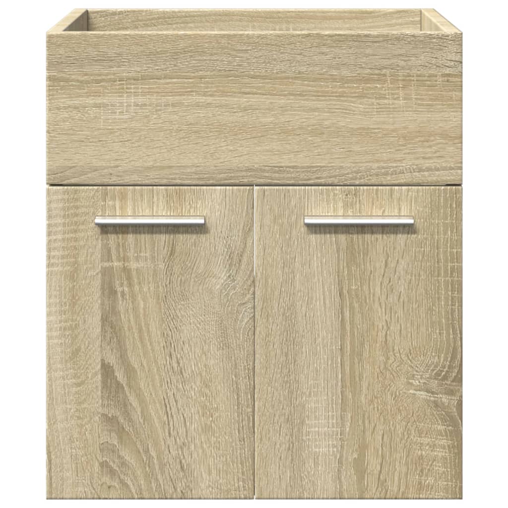 4 Piece Bathroom Furniture Set Engineered Wood