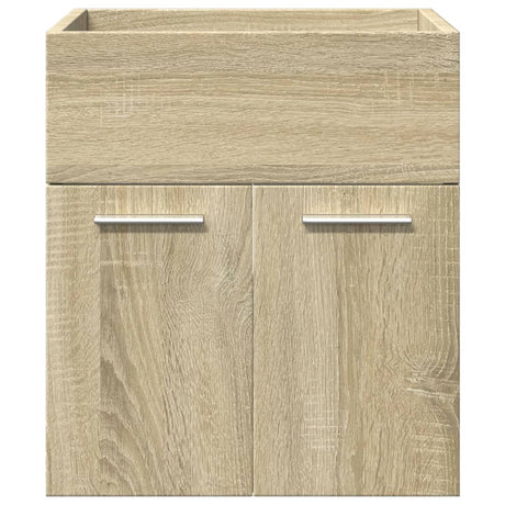 4 Piece Bathroom Furniture Set Engineered Wood