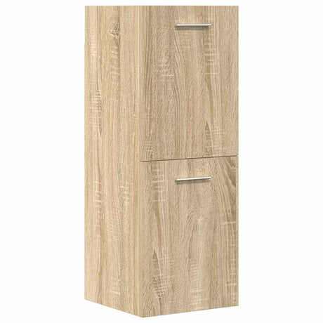 4 Piece Bathroom Furniture Set Engineered Wood