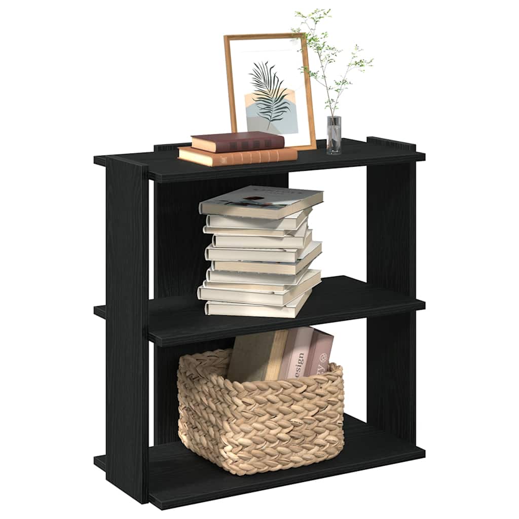 Bookcase 3-Tier Engineered Wood