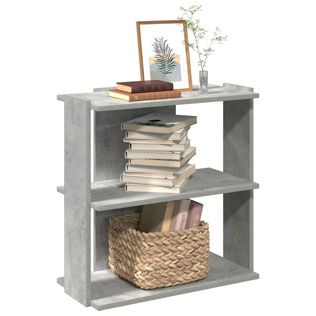 Bookcase 3-Tier Engineered Wood