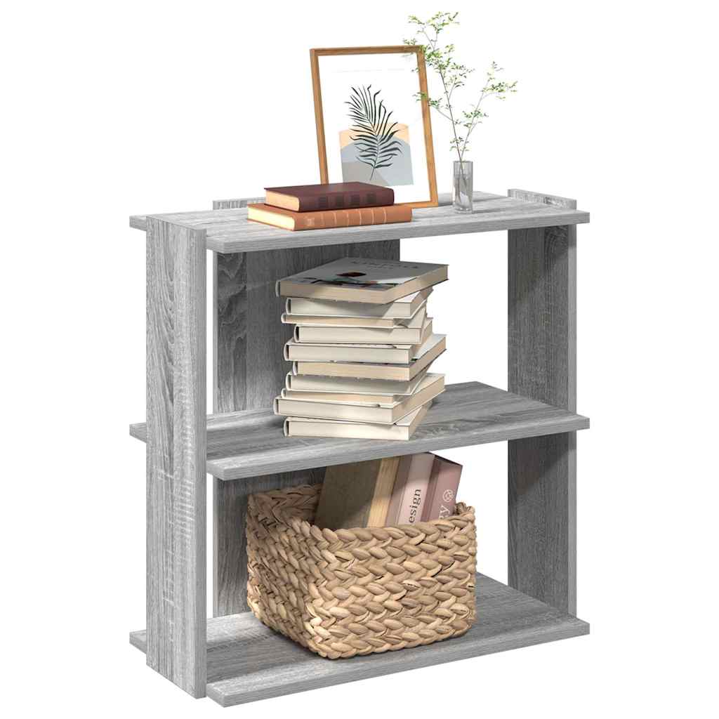 Bookcase 3-Tier Engineered Wood