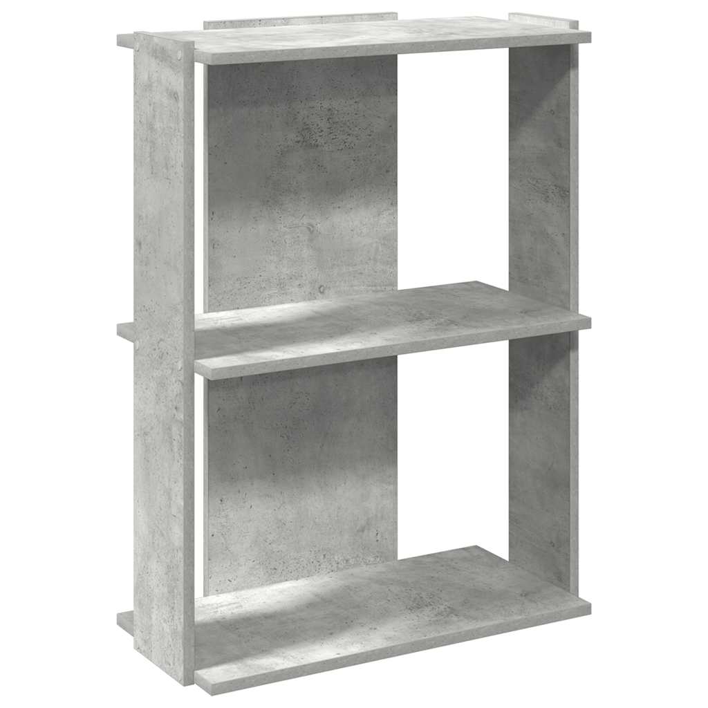 Bookcase 3-Tier Engineered Wood