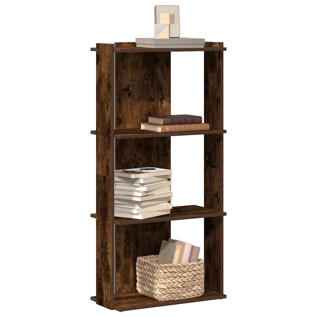 Bookcase 3-Tier Engineered Wood