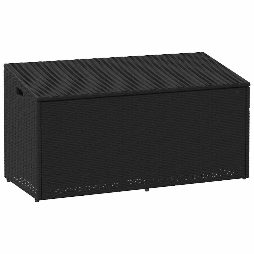 Garden Storage Box Poly Rattan