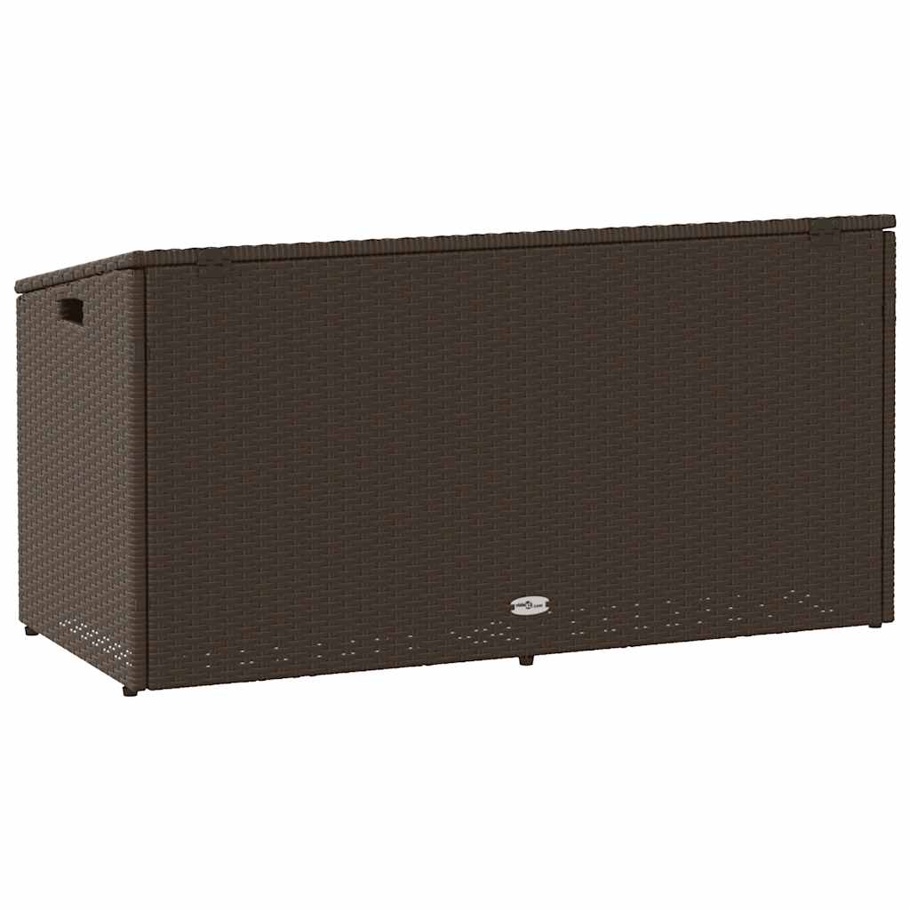 Garden Storage Box Poly Rattan