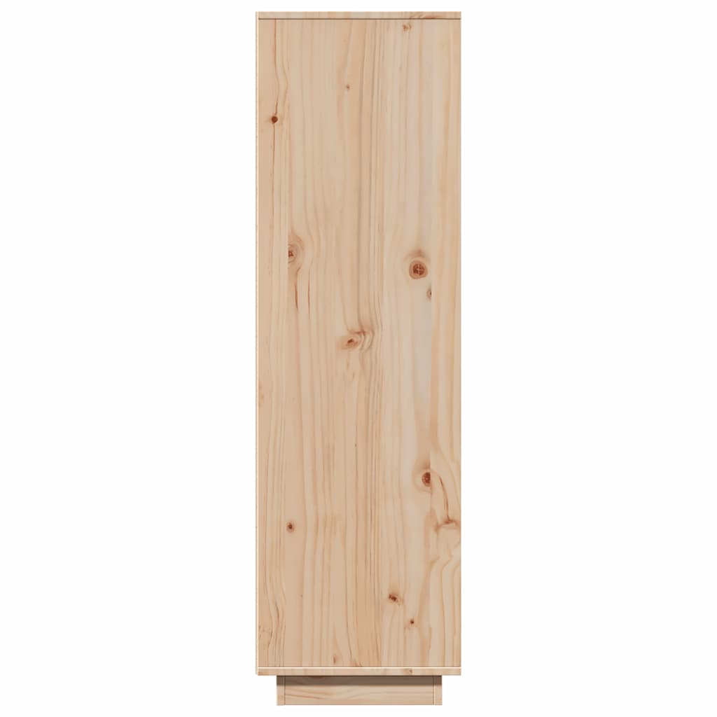 Highboard 89X34X116.5 Cm Solid Wood Pine