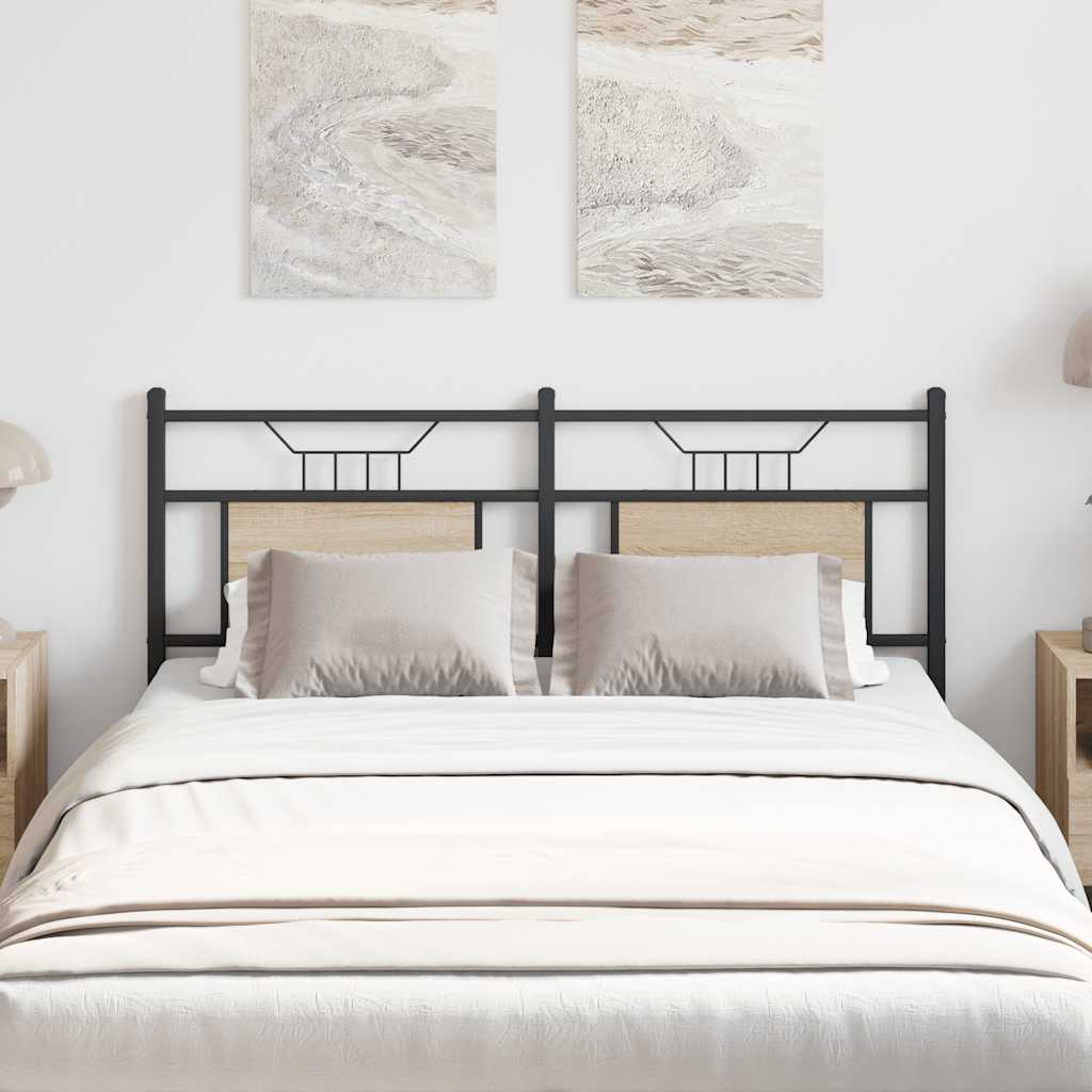 Headboard Engineered Wood And Steel