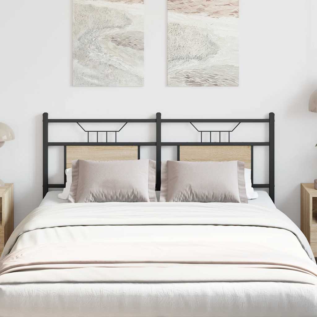 Headboard Engineered Wood And Steel