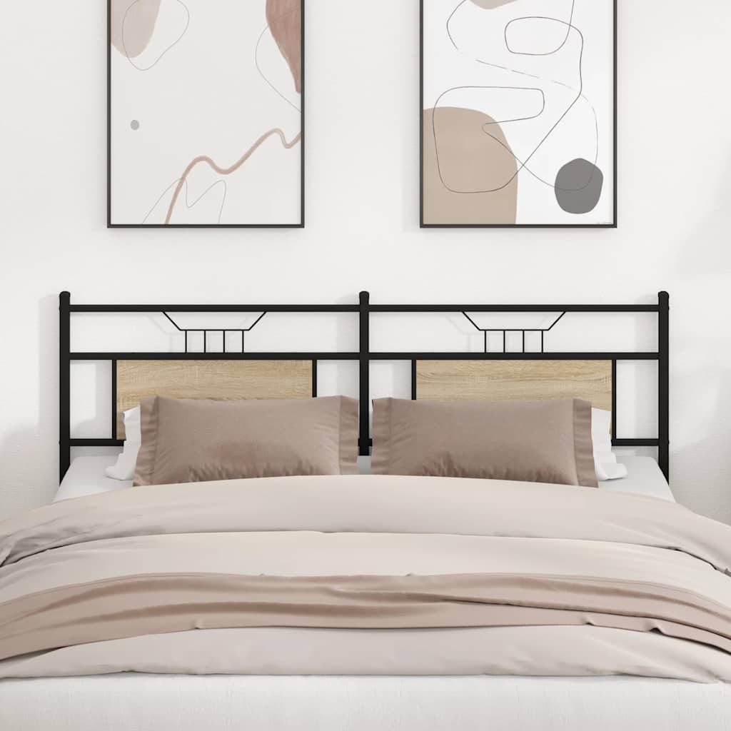 Headboard Engineered Wood And Steel