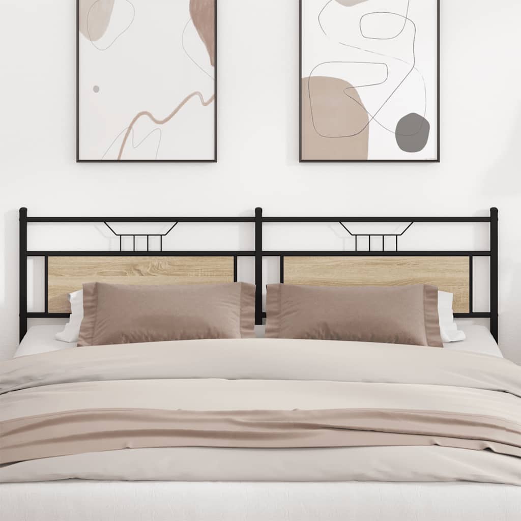 Headboard Engineered Wood And Steel