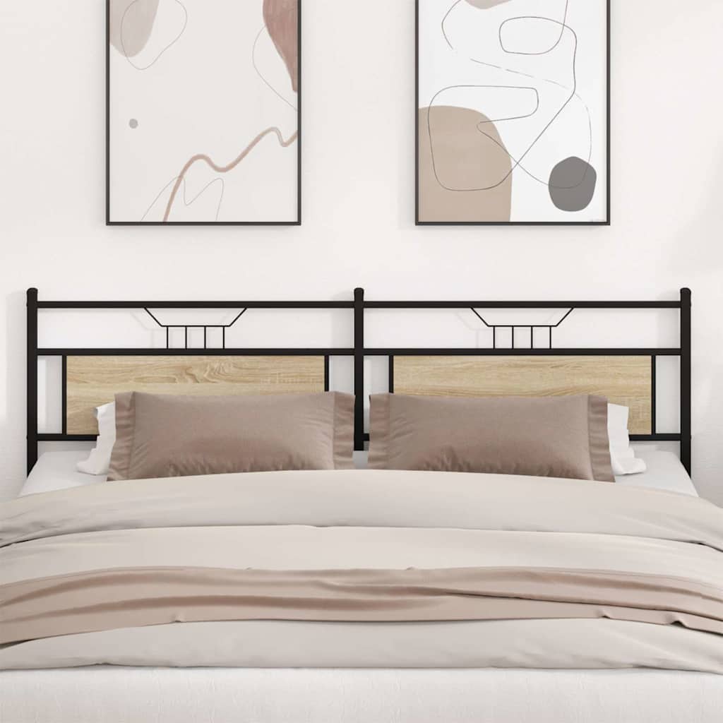 Headboard Engineered Wood And Steel