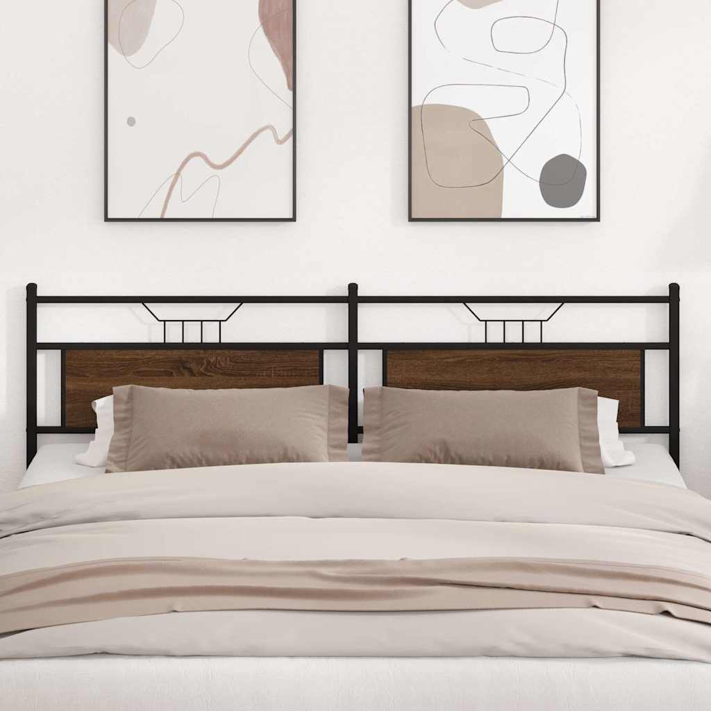 Headboard Engineered Wood And Steel