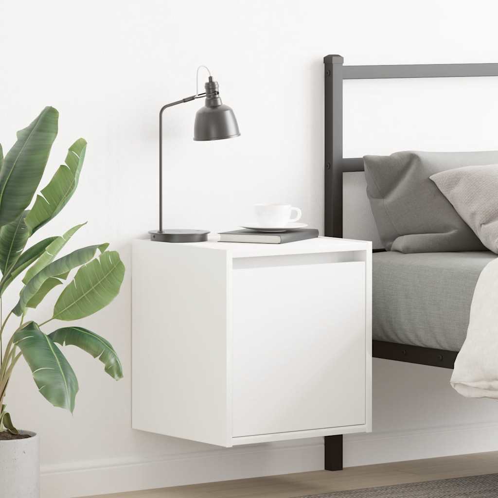 Wall-Mounted Bedside Cabinet 38X34X40 Cm
