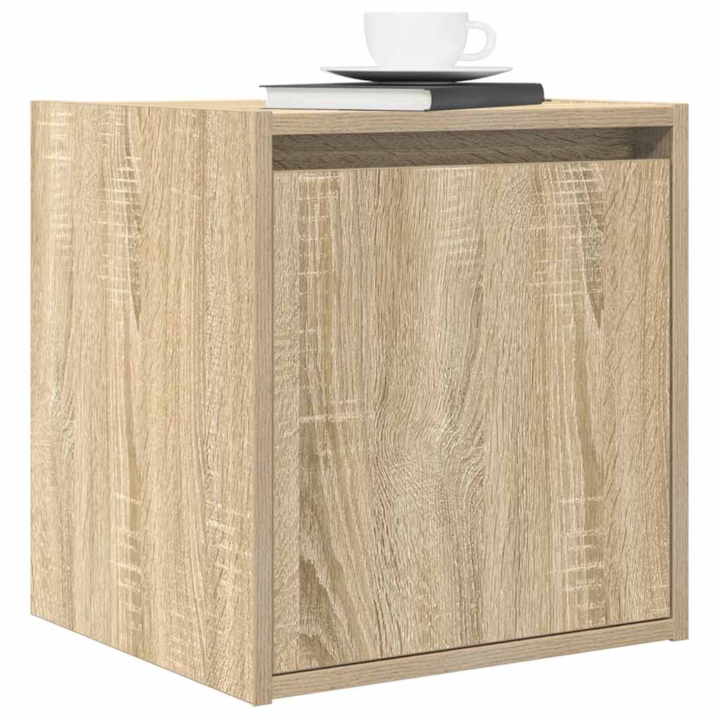 Wall-Mounted Bedside Cabinet 38X34X40 Cm