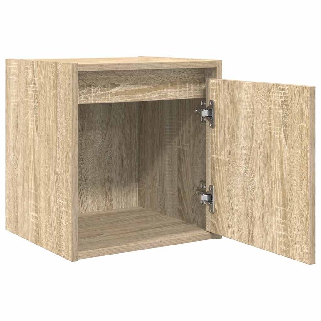 Wall-Mounted Bedside Cabinet 38X34X40 Cm