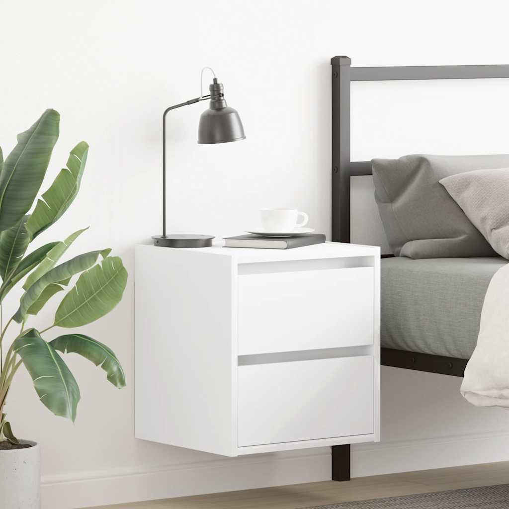 Wall-Mounted Bedside Cabinet 38X34X40 Cm